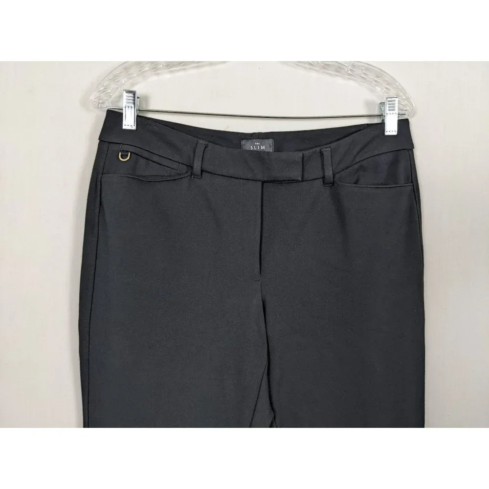 White House Black Market The slim Boot black pants size 8 - Picture 3 of 8